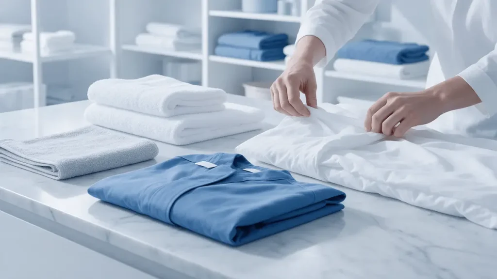 Clasificación de textiles para lavandería externa